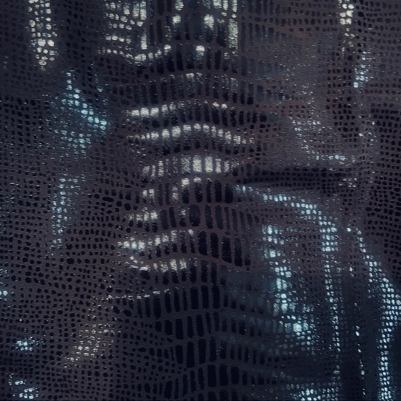 SNAKESKIN LEGGINGS-FAUX LEATHER LOOK ALIKE ✨NEW BLACK-BOUTIQUE‎ - Picture 8 of 11